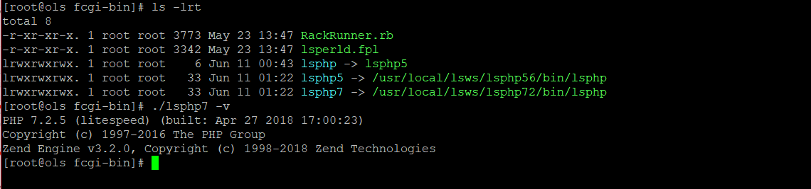 Default PHP Settings – OpenLiteSpeed