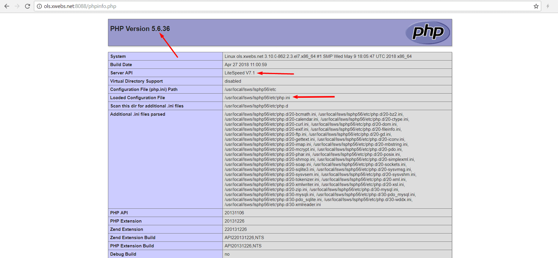 Install Php Through Repositories Openlitespeed